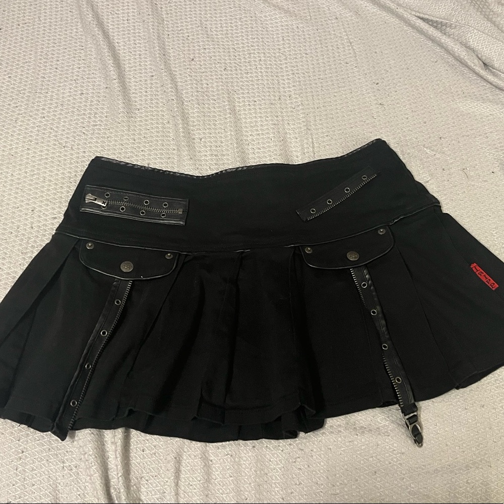 Tripp nyc zipper garter skirt L READ DESCRIPTION !!